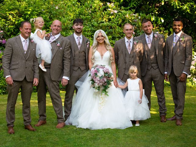 Aaron and Abbie&apos;s Wedding in Market Bosworth, Warwickshire 13