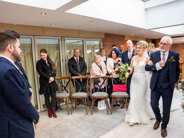 Tom and Georgia's Wedding in  Alfreton, Derbyshire 34