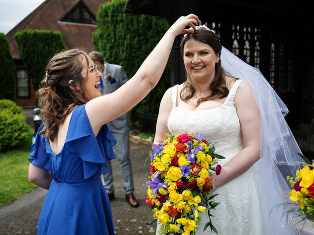Chris and Ann's Wedding in Latimer, Buckinghamshire 45