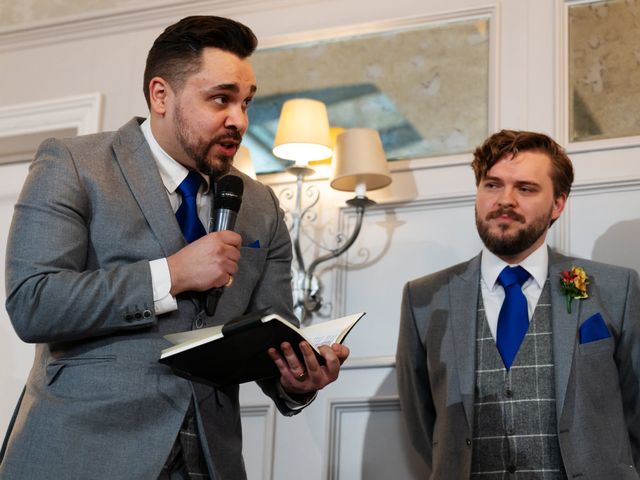 Chris and Ann's Wedding in Latimer, Buckinghamshire 93