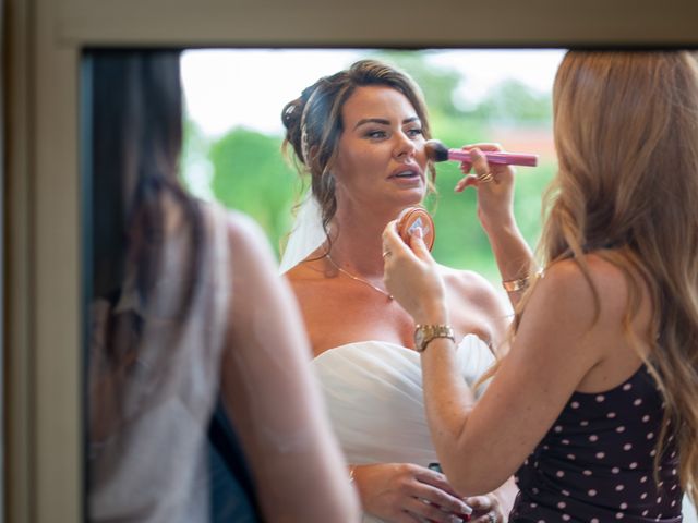 Damon and Jessica's Wedding in Thorpe Park, West Yorkshire 18