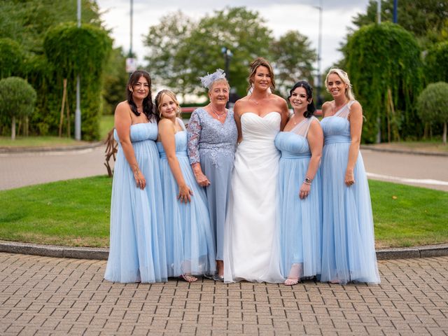 Damon and Jessica's Wedding in Thorpe Park, West Yorkshire 19