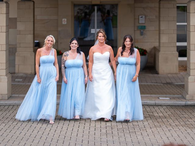 Damon and Jessica's Wedding in Thorpe Park, West Yorkshire 20