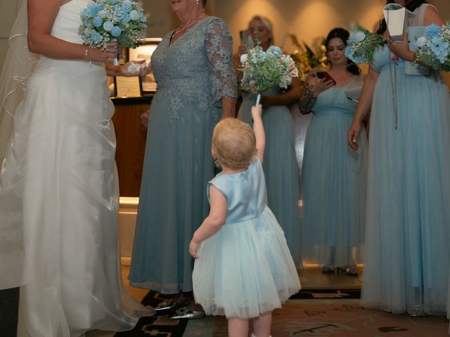 Damon and Jessica's Wedding in Thorpe Park, West Yorkshire 26