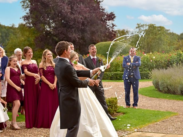 Joanna and Mark&apos;s Wedding in Stoke Rochford, Lincolnshire 23
