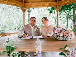 Melissa  & Wayne's wedding