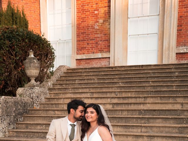 Vinay and Kejal's Wedding in Kelmarsh Hall, Northamptonshire 20