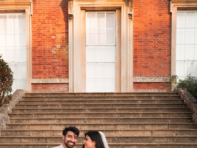 Vinay and Kejal's Wedding in Kelmarsh Hall, Northamptonshire 21