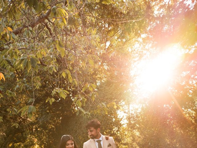 Vinay and Kejal's Wedding in Kelmarsh Hall, Northamptonshire 23