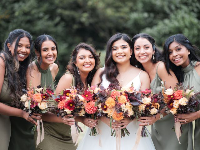 Vinay and Kejal's Wedding in Kelmarsh Hall, Northamptonshire 27
