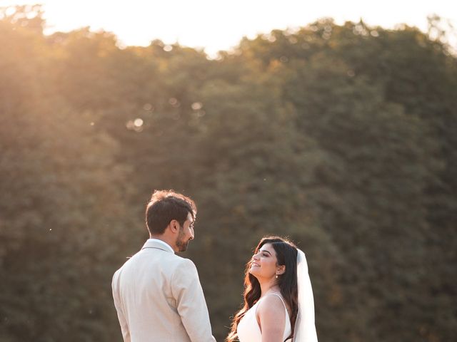 Vinay and Kejal's Wedding in Kelmarsh Hall, Northamptonshire 34