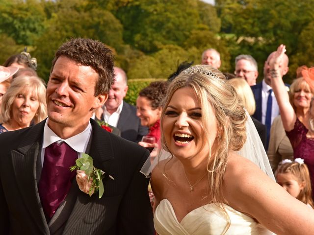 Joanna and Mark&apos;s Wedding in Stoke Rochford, Lincolnshire 23