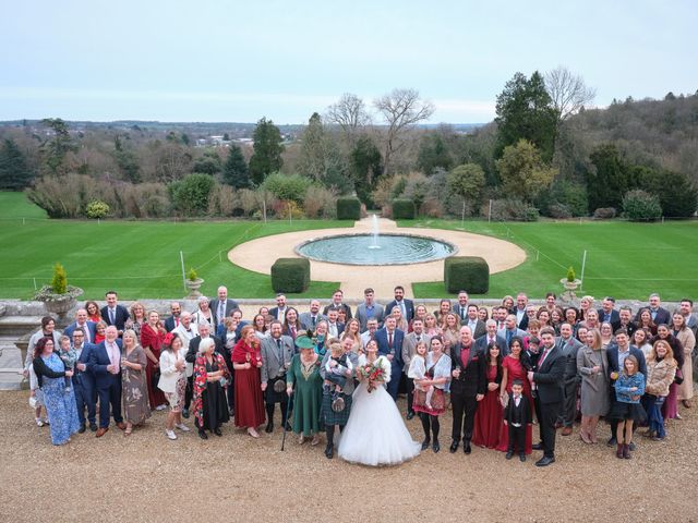 Liam and Janine's Wedding in Blandford Forum, Dorset 11