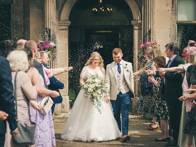 Matt and Kirsty's Wedding in Worleston, Cheshire 5