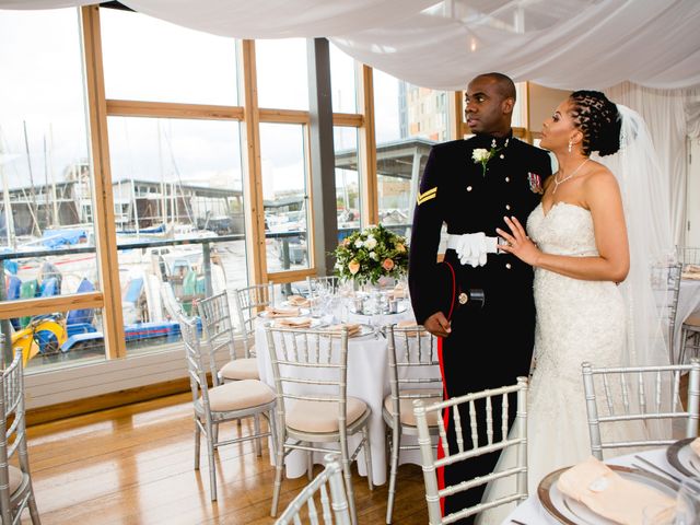 Gabriel and Candica&apos;s Wedding in Docklands, East London 37