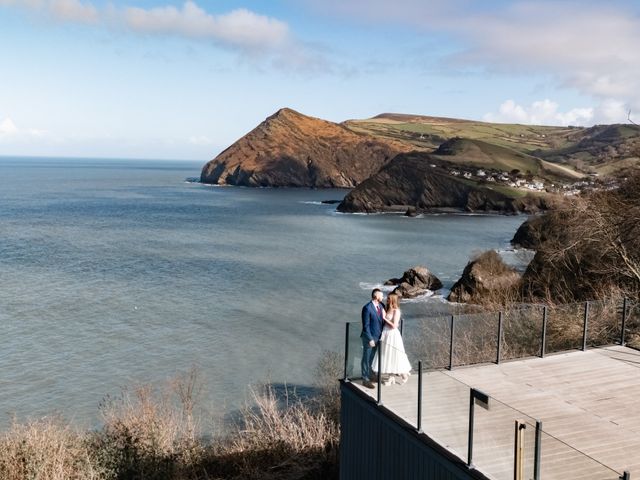 Elliott and Magda&apos;s Wedding in Combe Martin, Devon 3