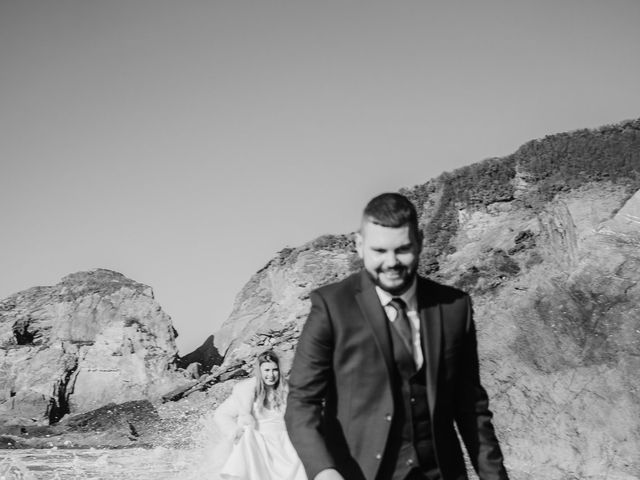 Elliott and Magda&apos;s Wedding in Combe Martin, Devon 8