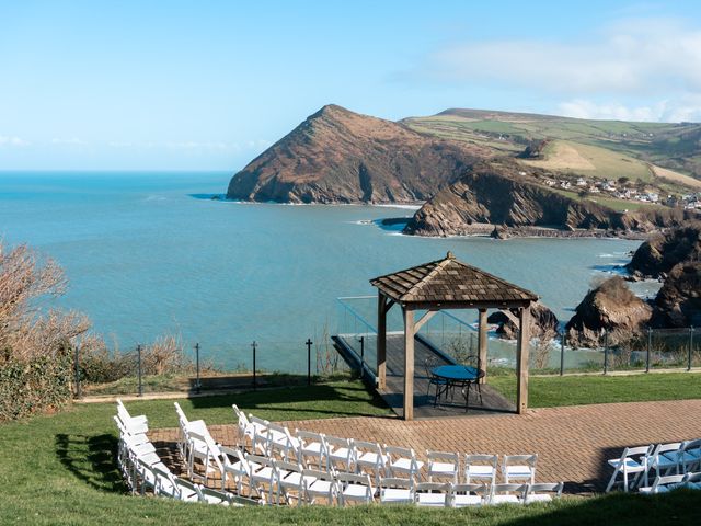 Elliott and Magda&apos;s Wedding in Combe Martin, Devon 9