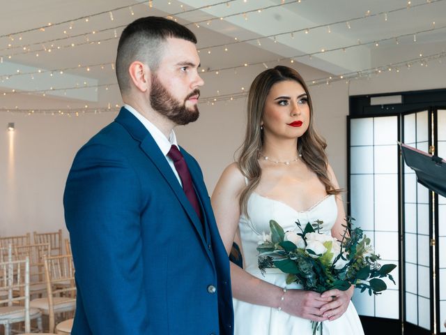 Elliott and Magda&apos;s Wedding in Combe Martin, Devon 14