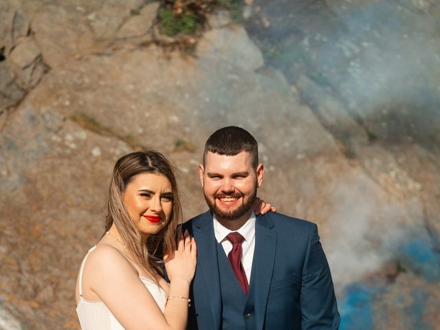 Elliott and Magda&apos;s Wedding in Combe Martin, Devon 24