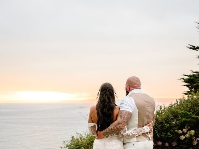 Jade and Richard's Wedding in Rame, Cornwall 1