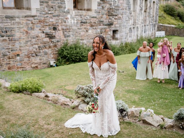 Jade and Richard's Wedding in Rame, Cornwall 2