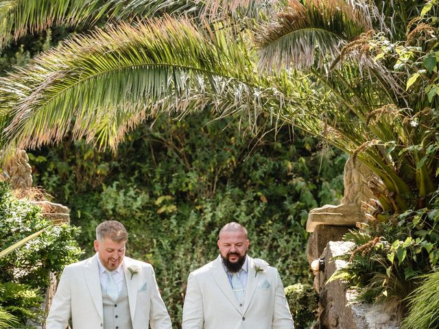 Jade and Richard's Wedding in Rame, Cornwall 7