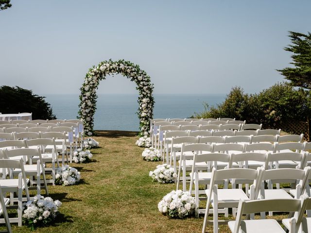 Jade and Richard's Wedding in Rame, Cornwall 8