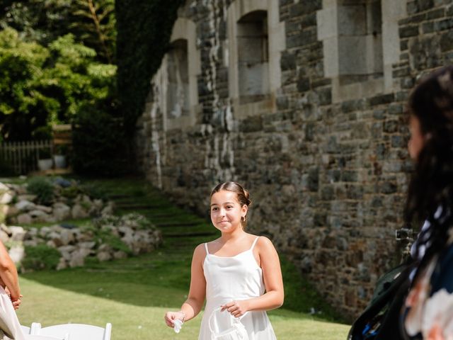 Jade and Richard's Wedding in Rame, Cornwall 13