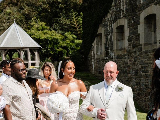 Jade and Richard's Wedding in Rame, Cornwall 15