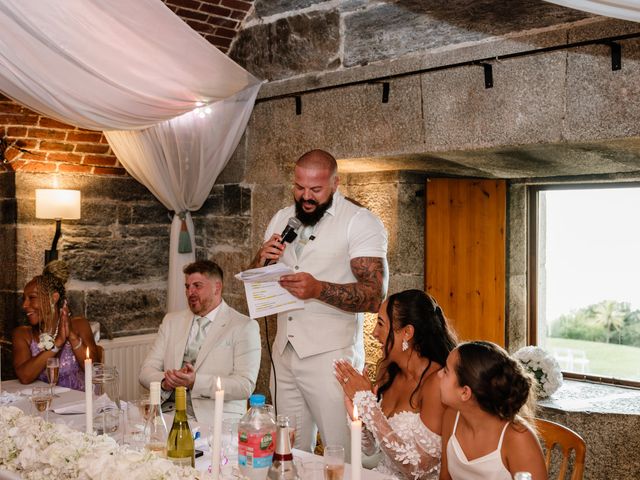 Jade and Richard's Wedding in Rame, Cornwall 34