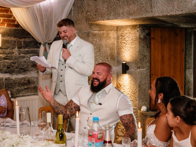 Jade and Richard's Wedding in Rame, Cornwall 37