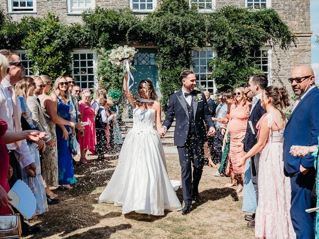 Alicia and Tom's Wedding in East Devon, Devon 33