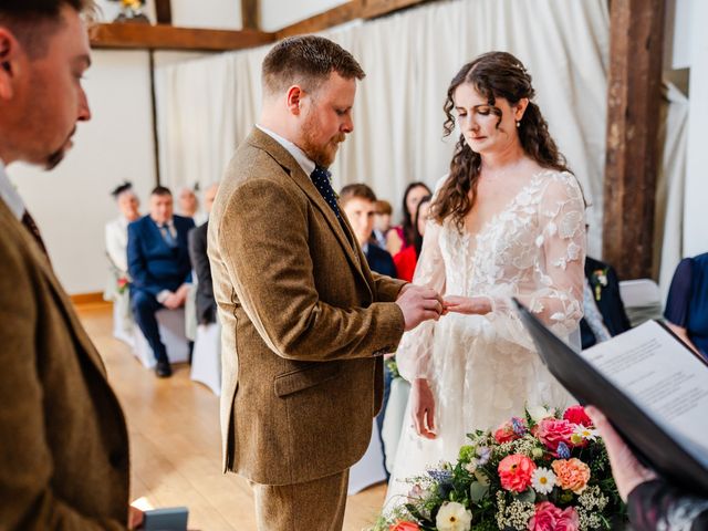 James and Eleanor's Wedding in Ware, Hertfordshire 9