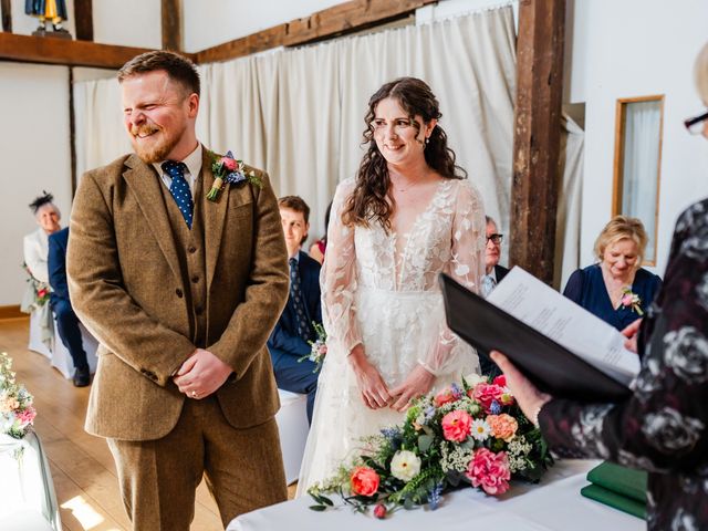 James and Eleanor's Wedding in Ware, Hertfordshire 10