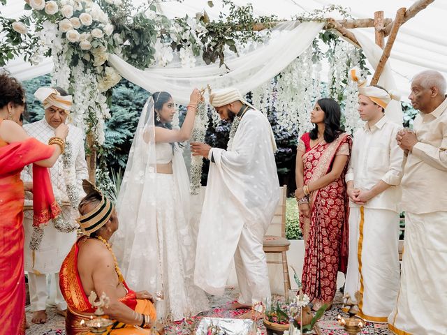 Myuran and Divya's Wedding in London - North West, North West London 17