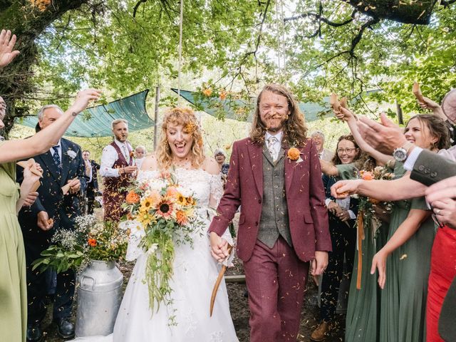 Simon and Lucy's Wedding in North Devon, Devon 12