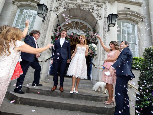 Pierre and Milena&apos;s Wedding in Kensington &amp; Chelsea, West London 64