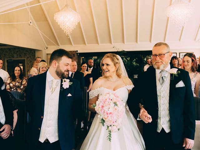 Ash and Lisa&apos;s Wedding in Acton Trussell, Staffordshire 47