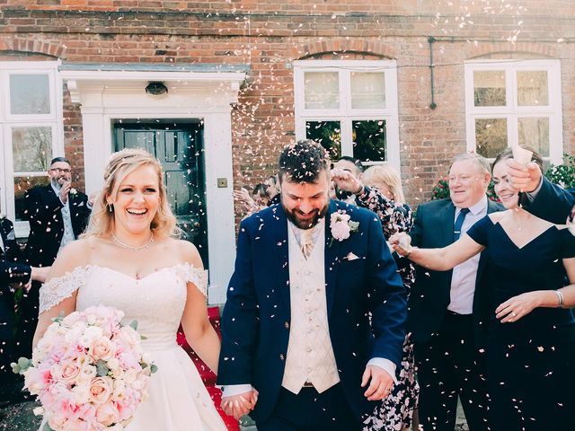 Ash and Lisa&apos;s Wedding in Acton Trussell, Staffordshire 64