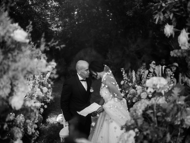 David and Aiko&apos;s Wedding in Tuscany, Tuscany 39