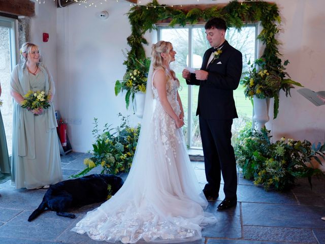 Jamie and Jess's Wedding in Bodmin, Cornwall 29