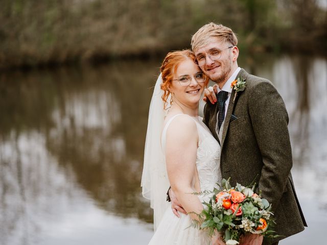 Mac and Abi&apos;s Wedding in Styal, Cheshire 16
