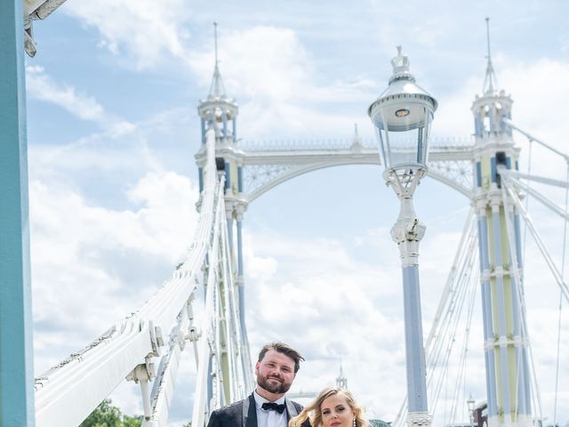 Tom and Charlotte&apos;s Wedding in Central London, South West London 196