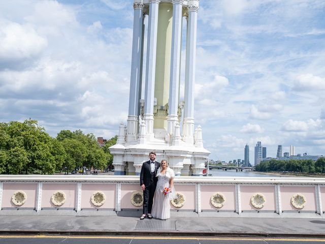 Tom and Charlotte&apos;s Wedding in Central London, South West London 202