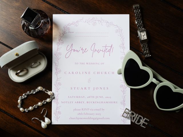 Stuart and Caroline's Wedding in Thame, Oxfordshire 3