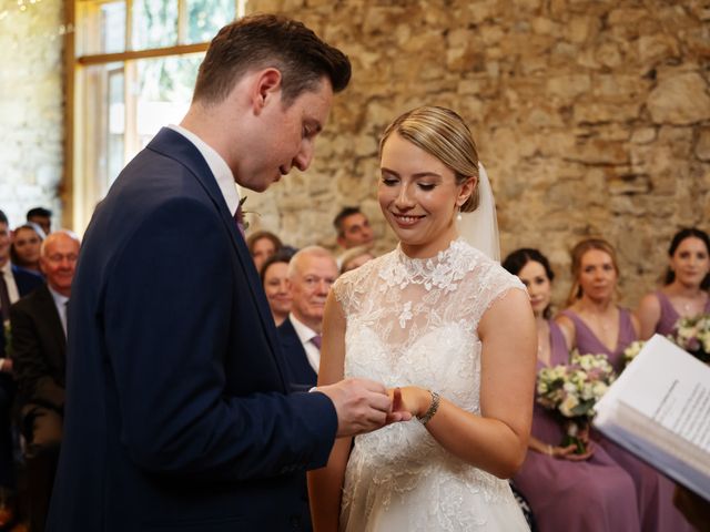 Stuart and Caroline's Wedding in Thame, Oxfordshire 33