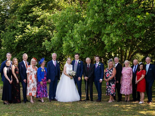 Stuart and Caroline's Wedding in Thame, Oxfordshire 74
