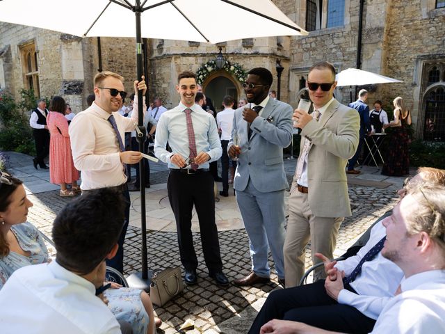 Stuart and Caroline's Wedding in Thame, Oxfordshire 84