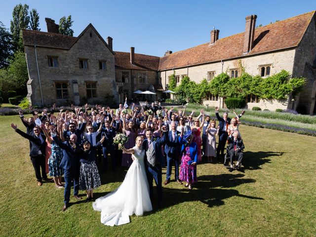 Stuart and Caroline's Wedding in Thame, Oxfordshire 92